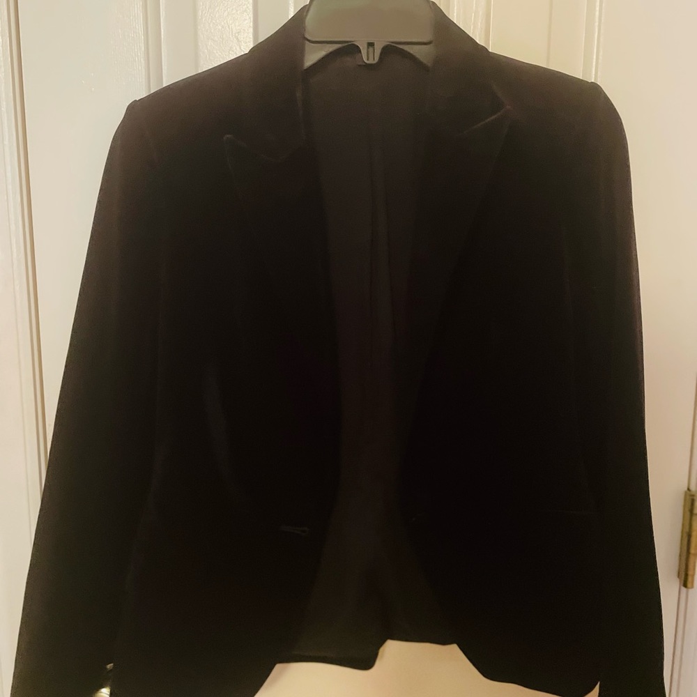 Express Blazer, Black Velvet
